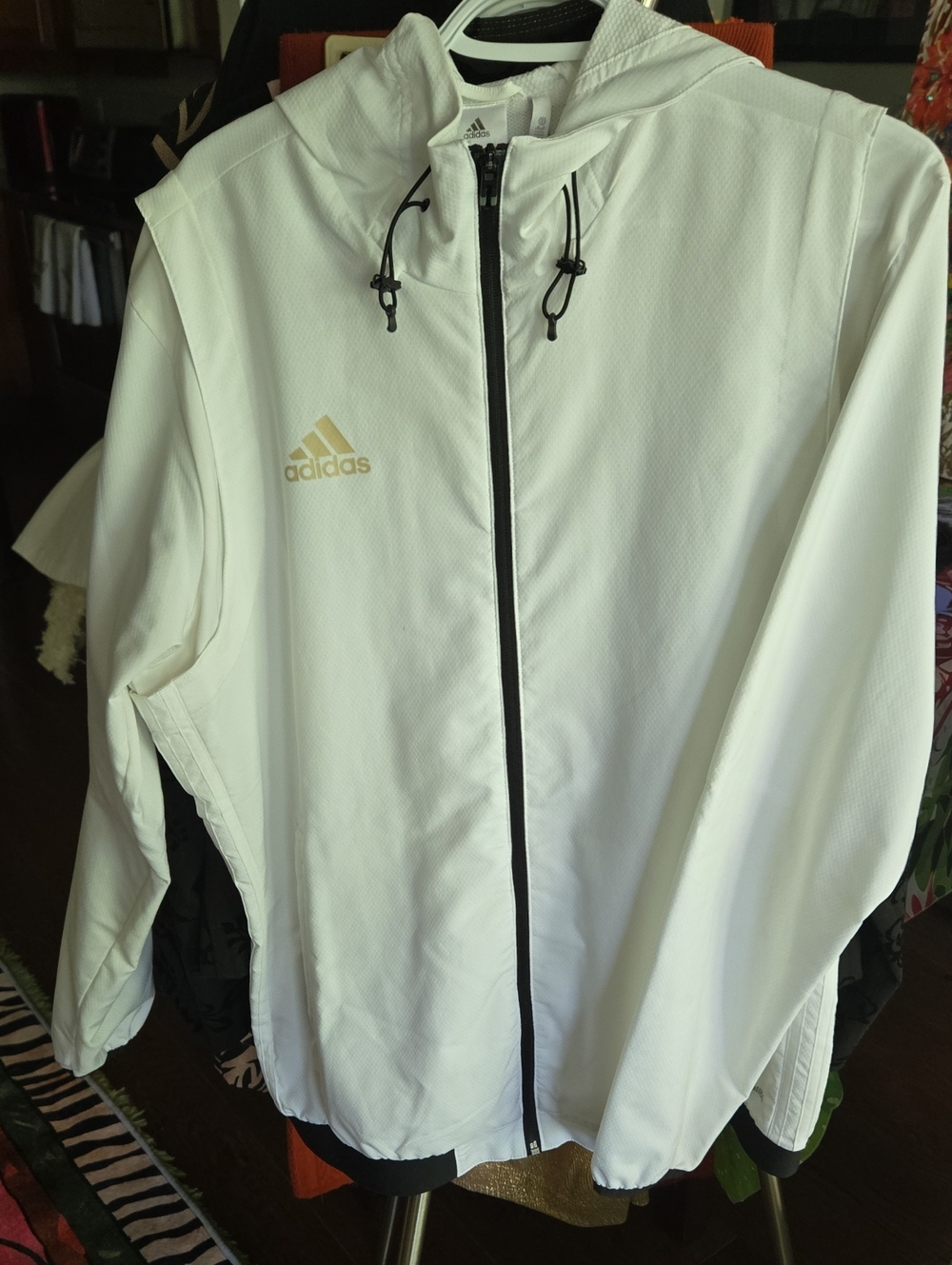 Adidas Light Weight Hooded Jacket